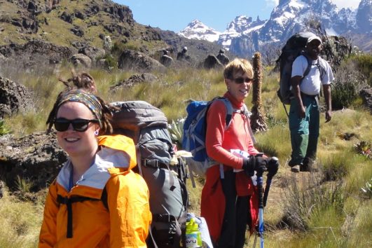 4 Days Mount Kenya Hiking Sirimon Chogoria Route